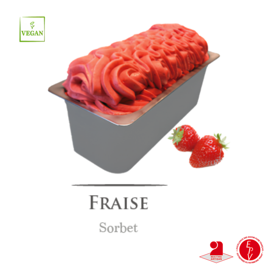 Sorbet Antolin saveur Fraise