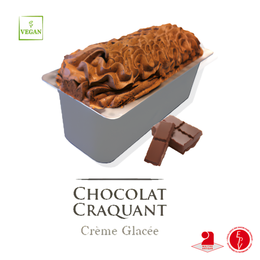 Crème glacé Antolin saveur Chocolat craquant