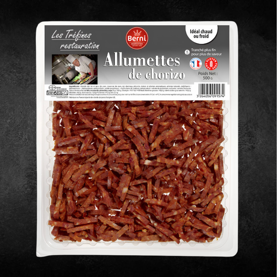 Chorizo en allumette