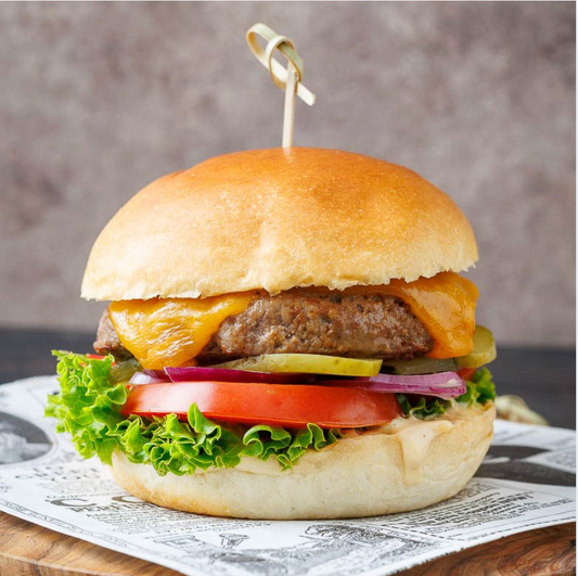 Burger rustique cuit tranché surgelé