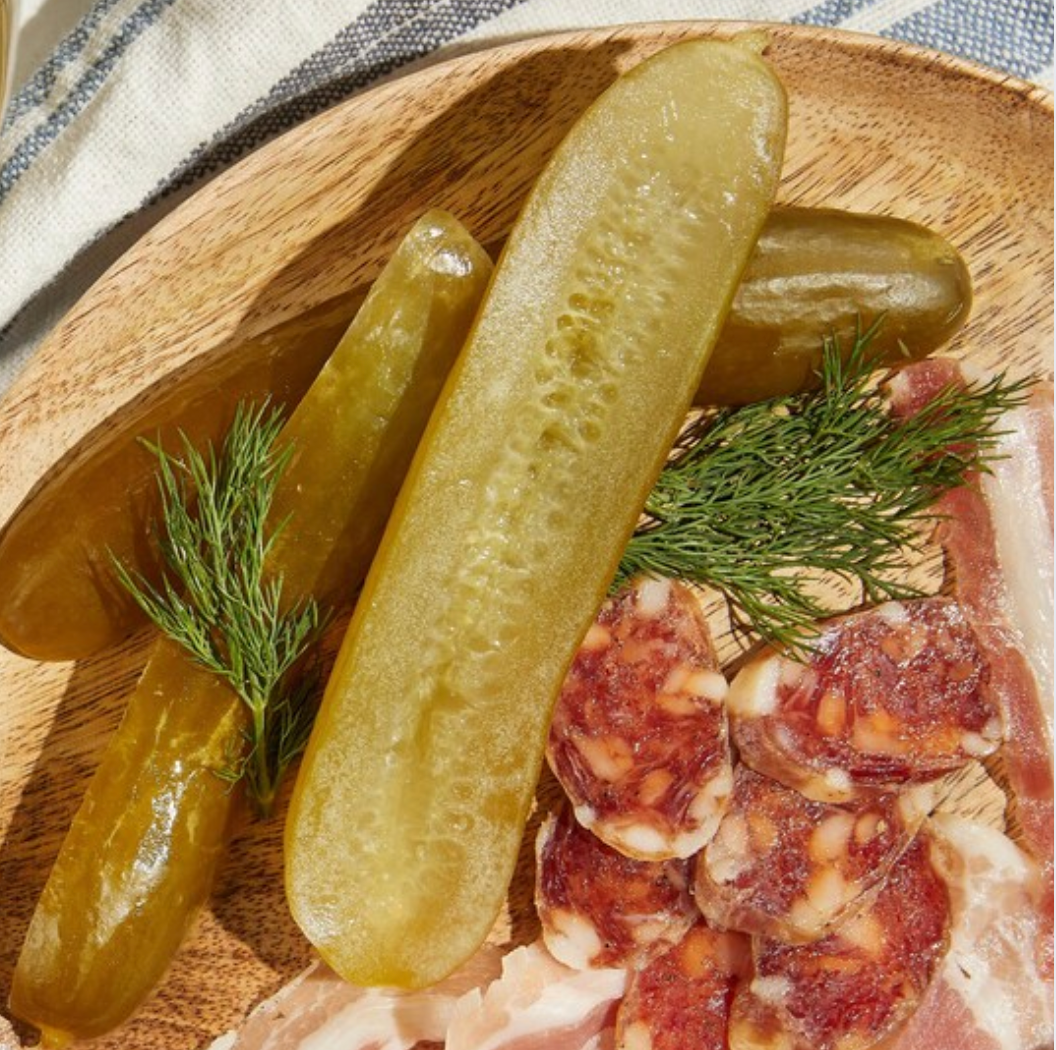 Cornichons aigres doux en lamelles