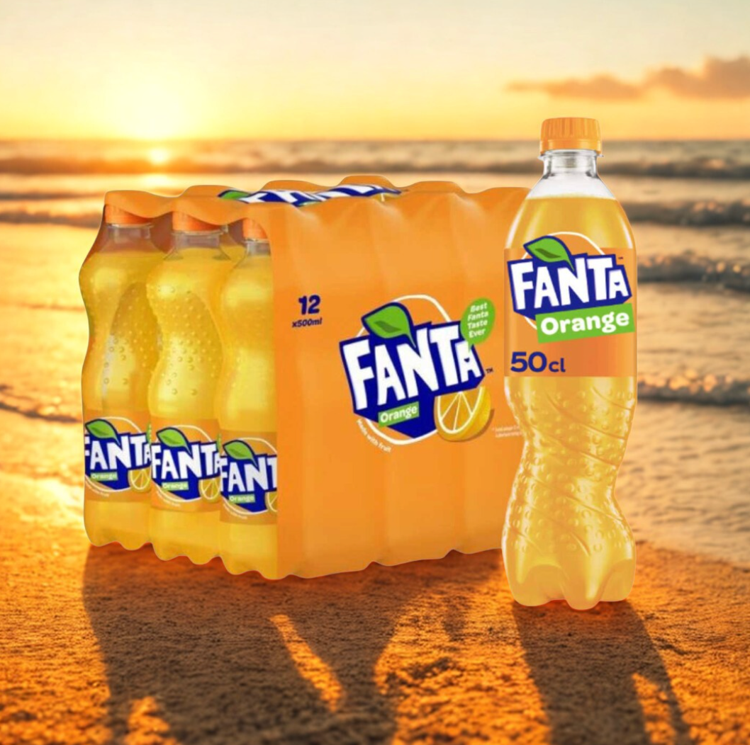 Fanta Orange / 12 bouteilles