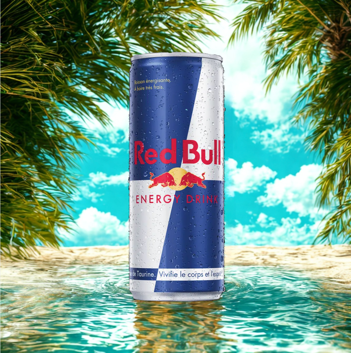 Canette de Red Bull
