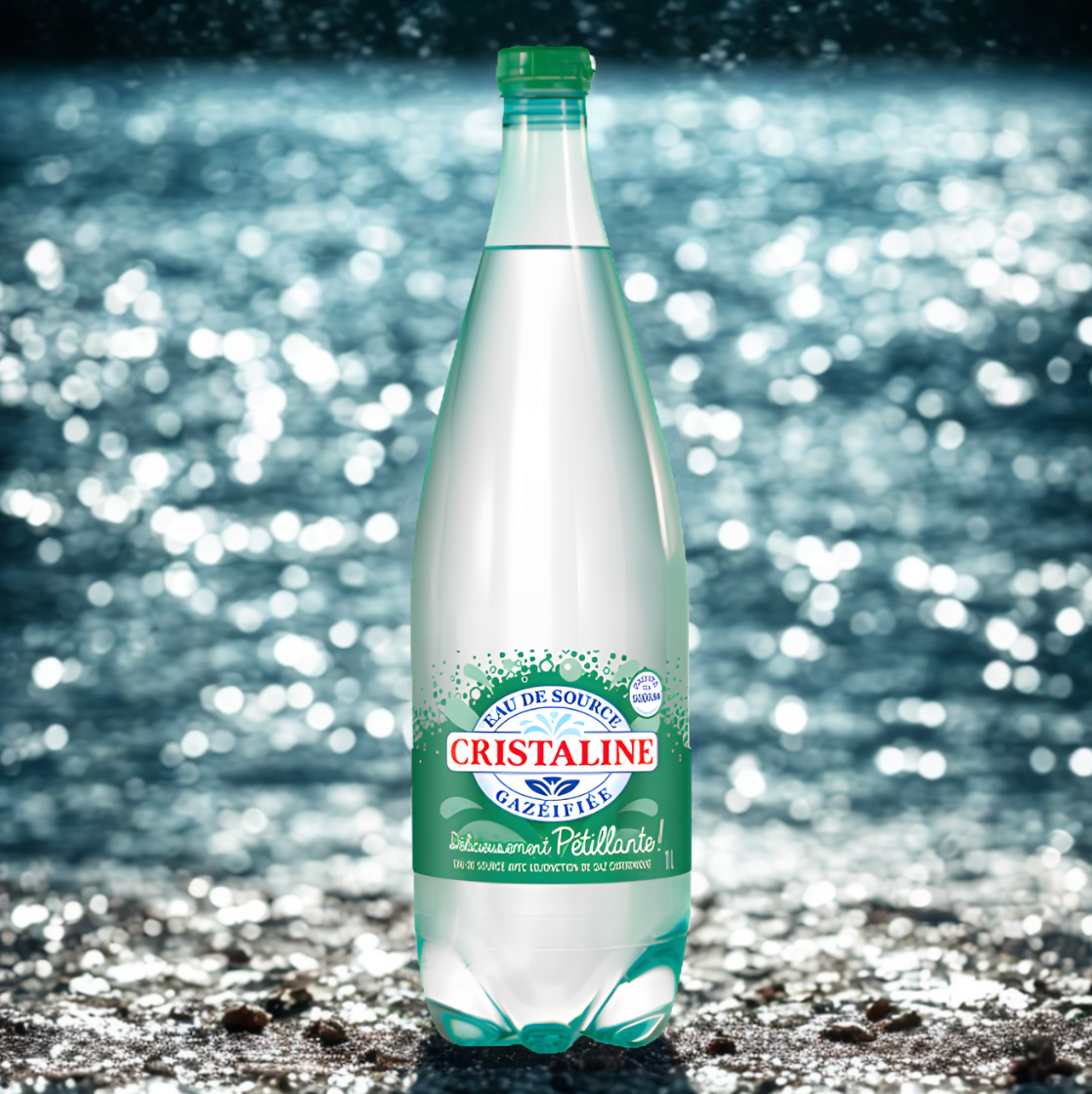 Cristaline Gazéifiée 1L