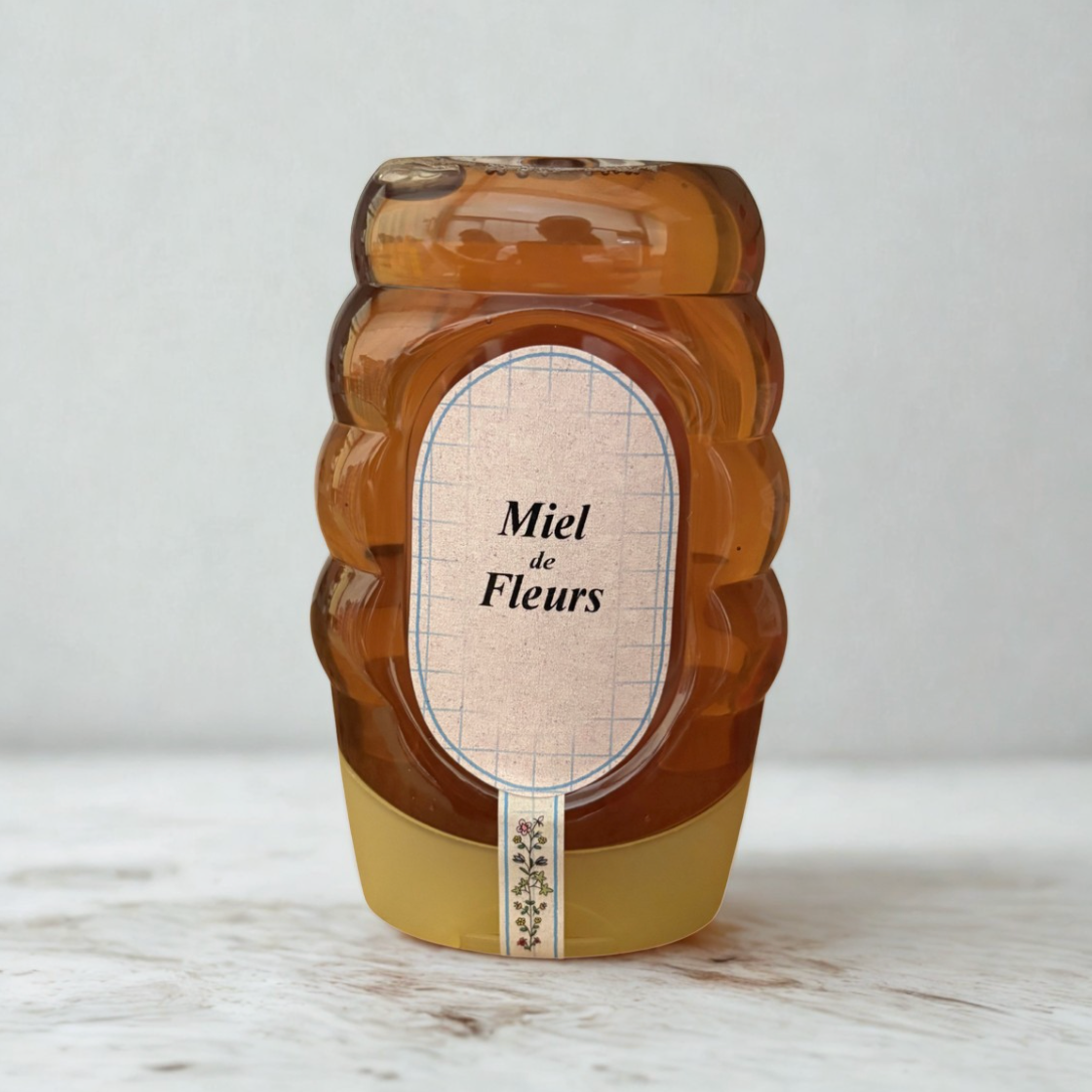 Miel de fleurs en squeez