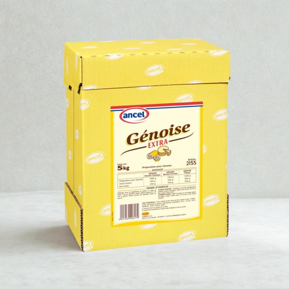 Préparation génoise extra