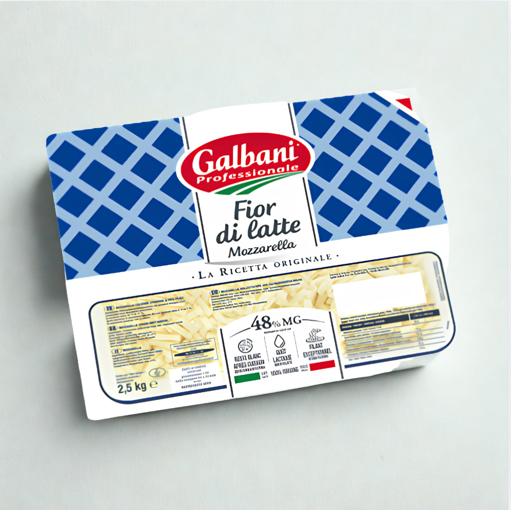 Mozzarella Fiordilatte en julienne