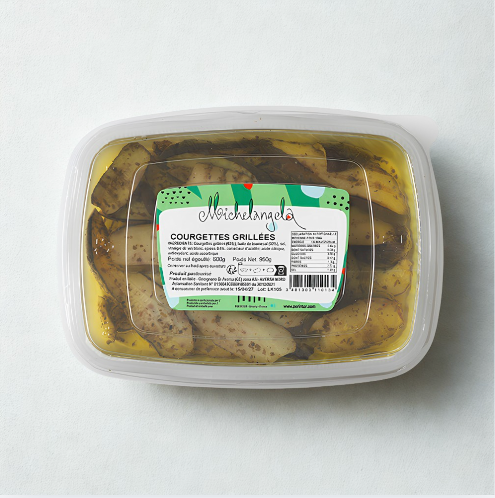 Courgettes Grillées