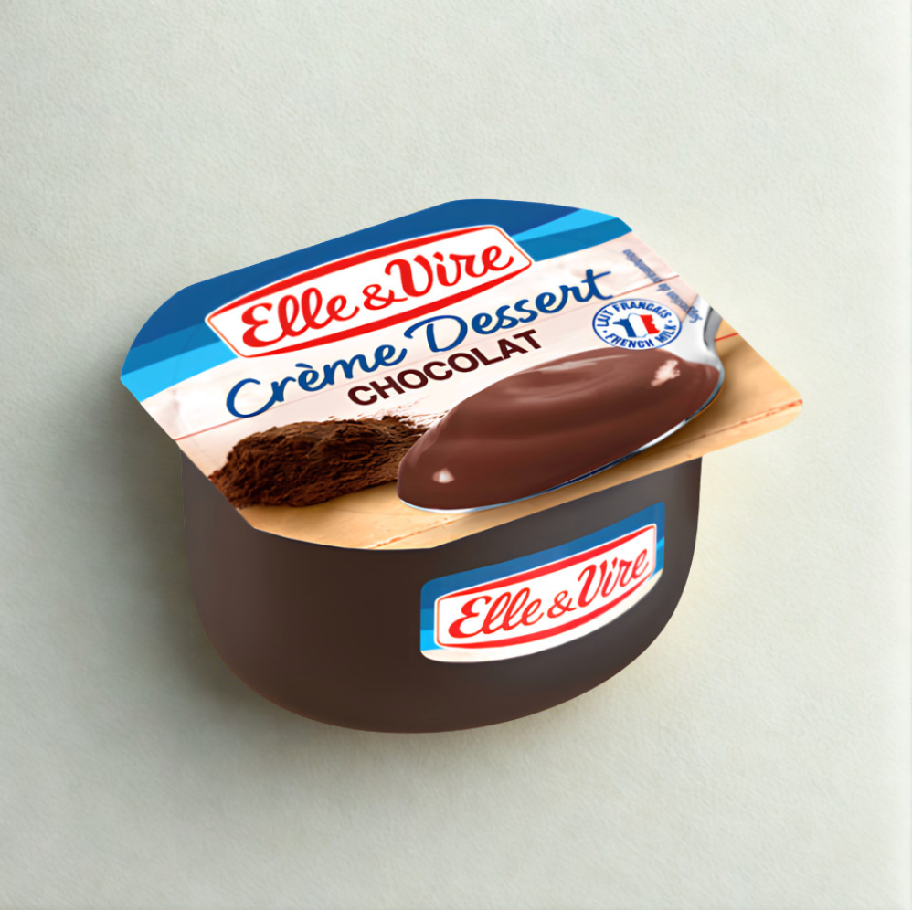Crème dessert saveur chocolat