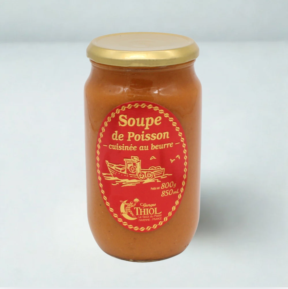 Soupe de poissons au beurre