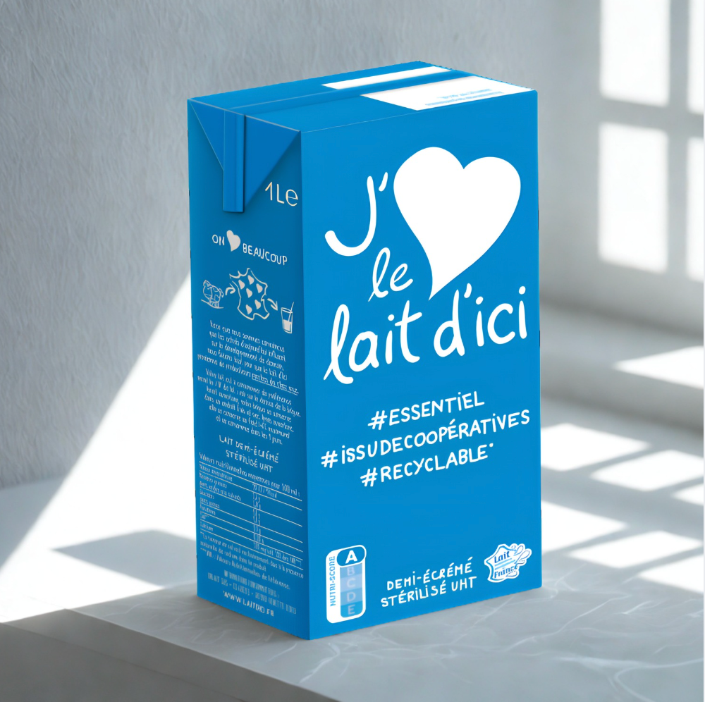 Lait demi-écrémé