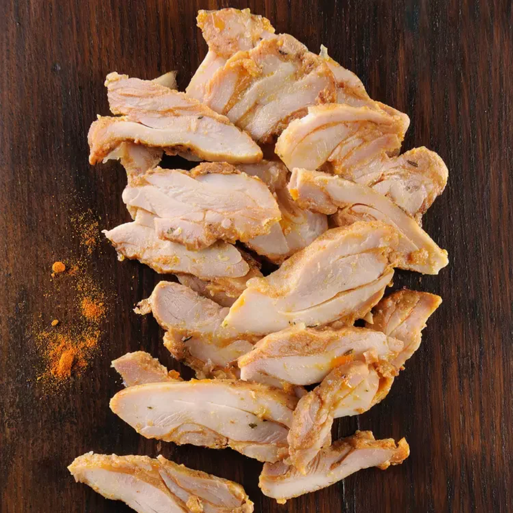 Émincé de Kebab de poulet roti surgelé