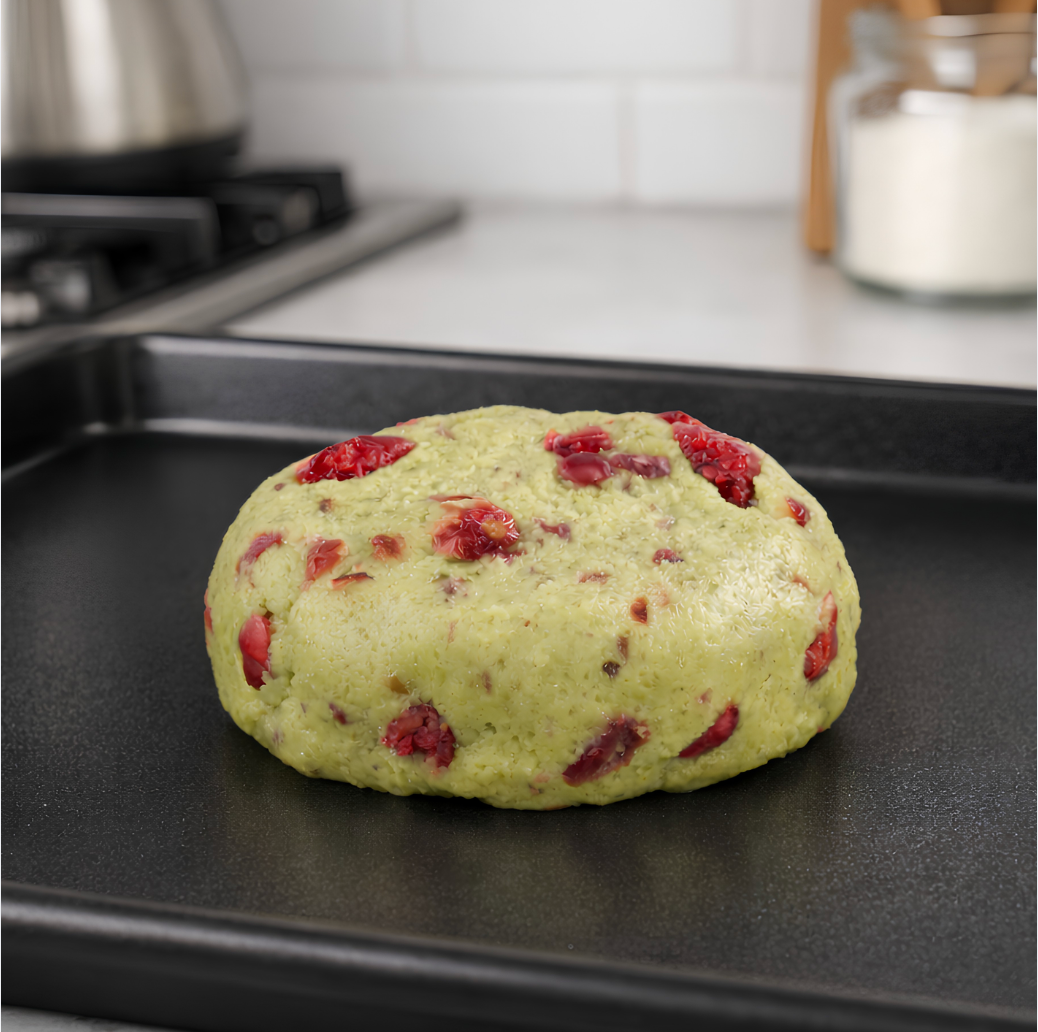 Cookie cru pistache et cranberry surgelé