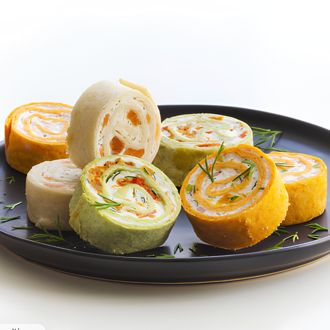 Mini Wraps tout en couleur surgelés