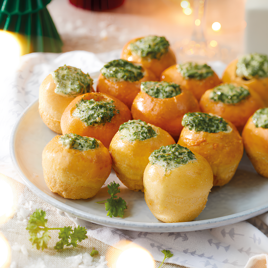 Mini briochettes escargot surgelées