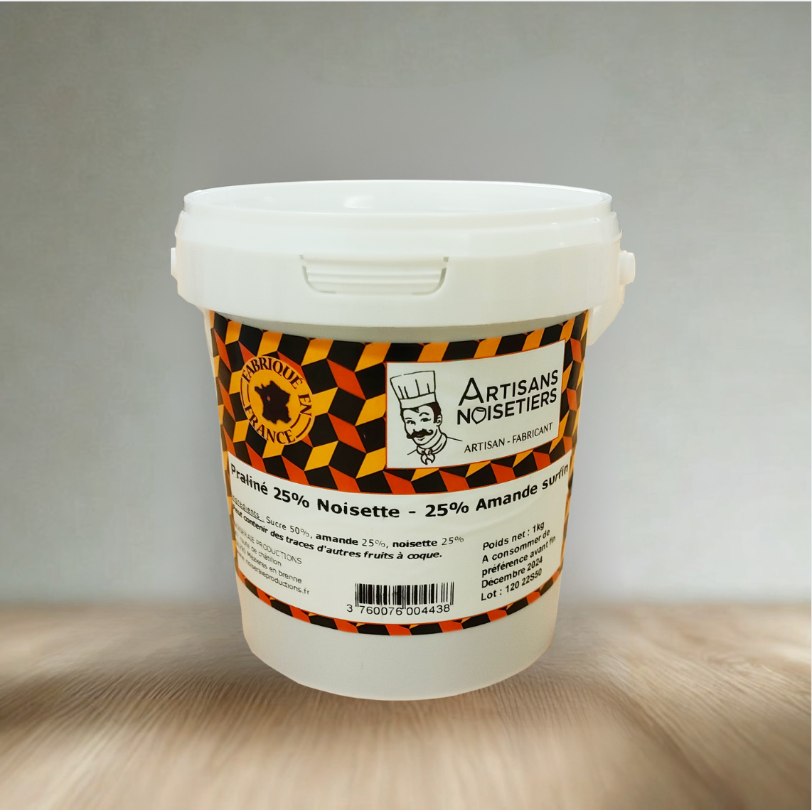 Praliné amandes et noisettes