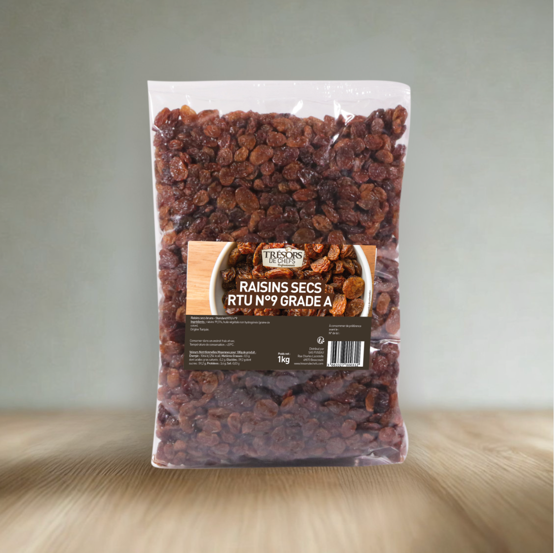 Raisins secs sultanine