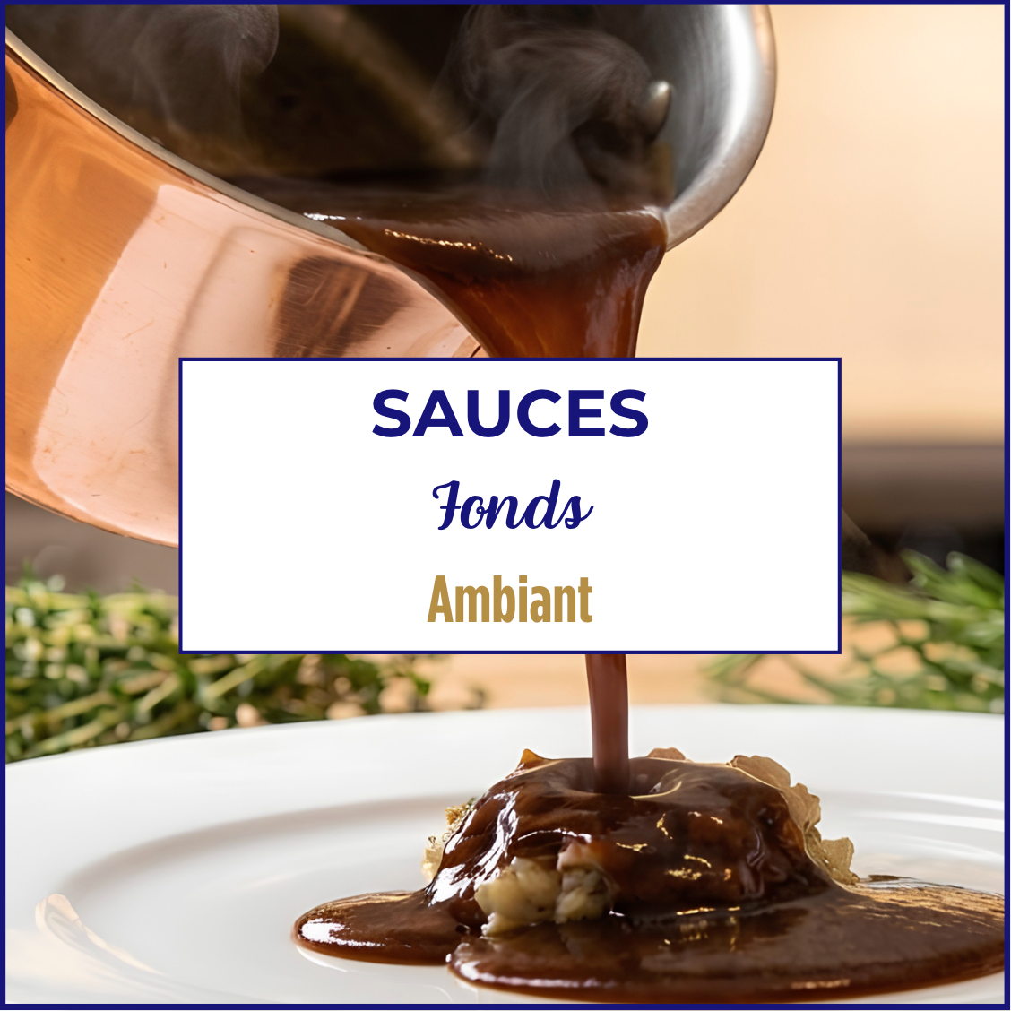 Sauces et fonds