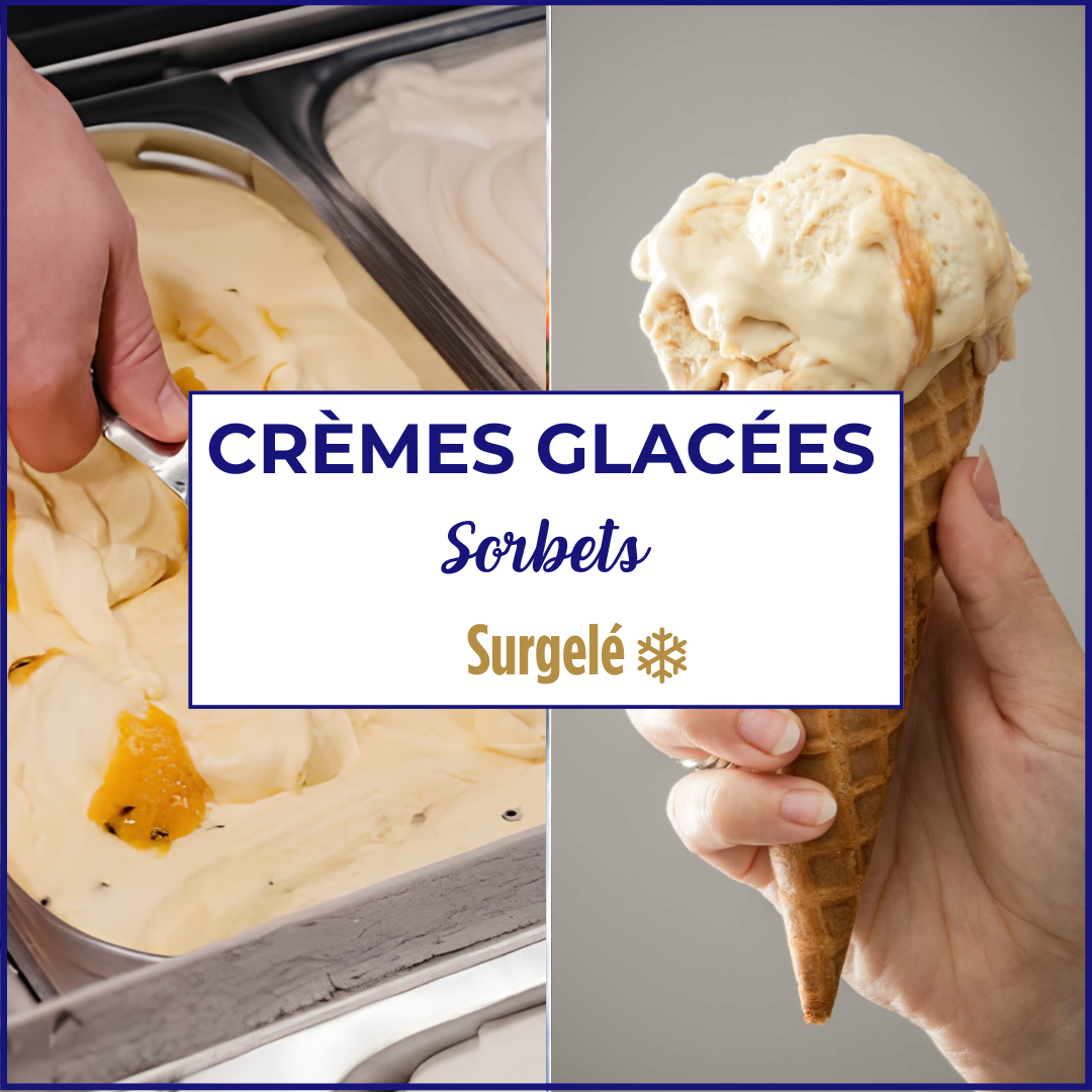 Crèmes glacées et Sorbets
