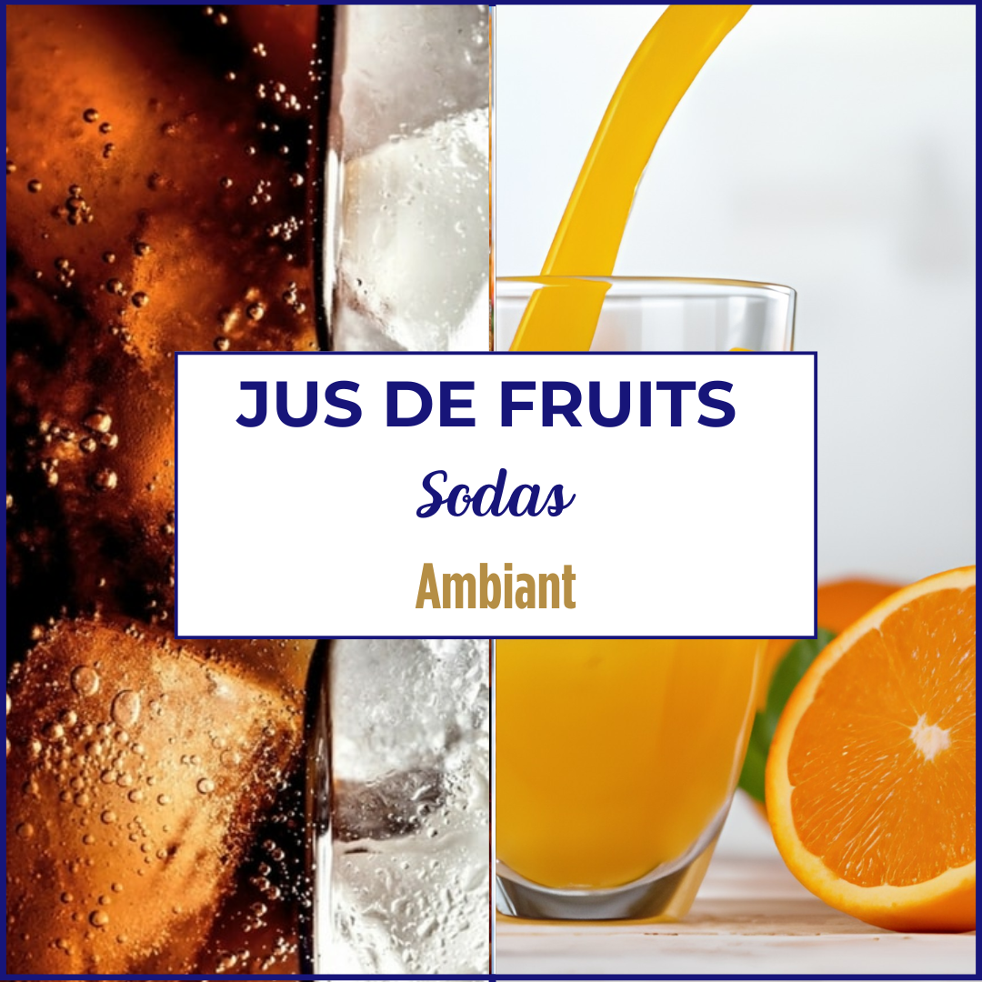 Jus de fruits et Sodas