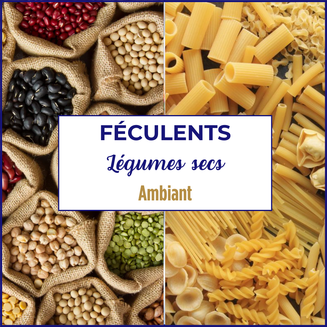 Féculents et légumes secs