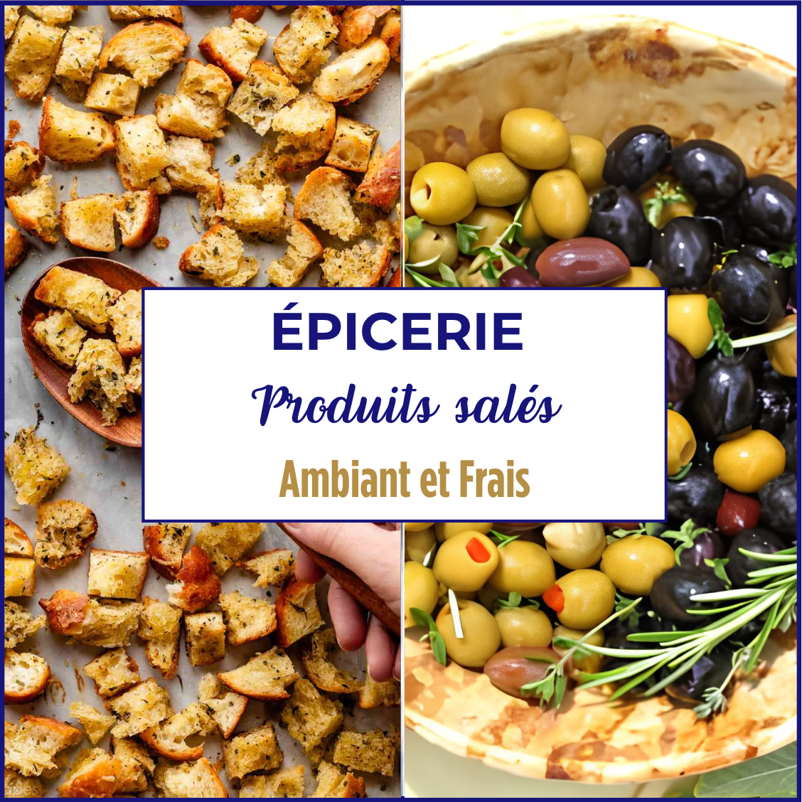 Epicerie salé