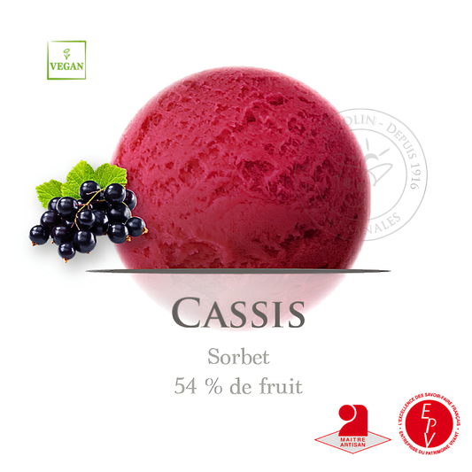 Sorbet Antolin saveur Cassis