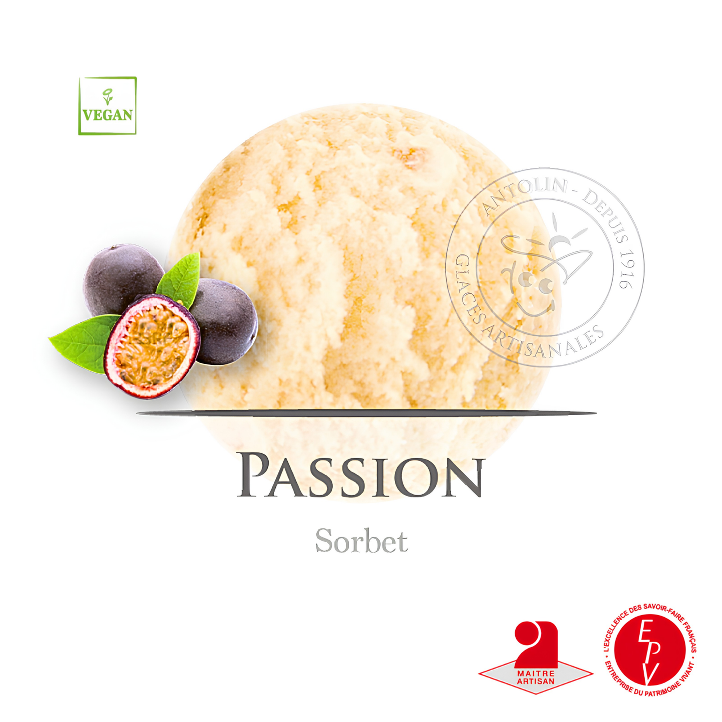 Sorbet Antolin saveur Passion
