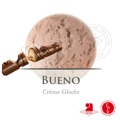 Crème glacée Antolin saveur Bueno