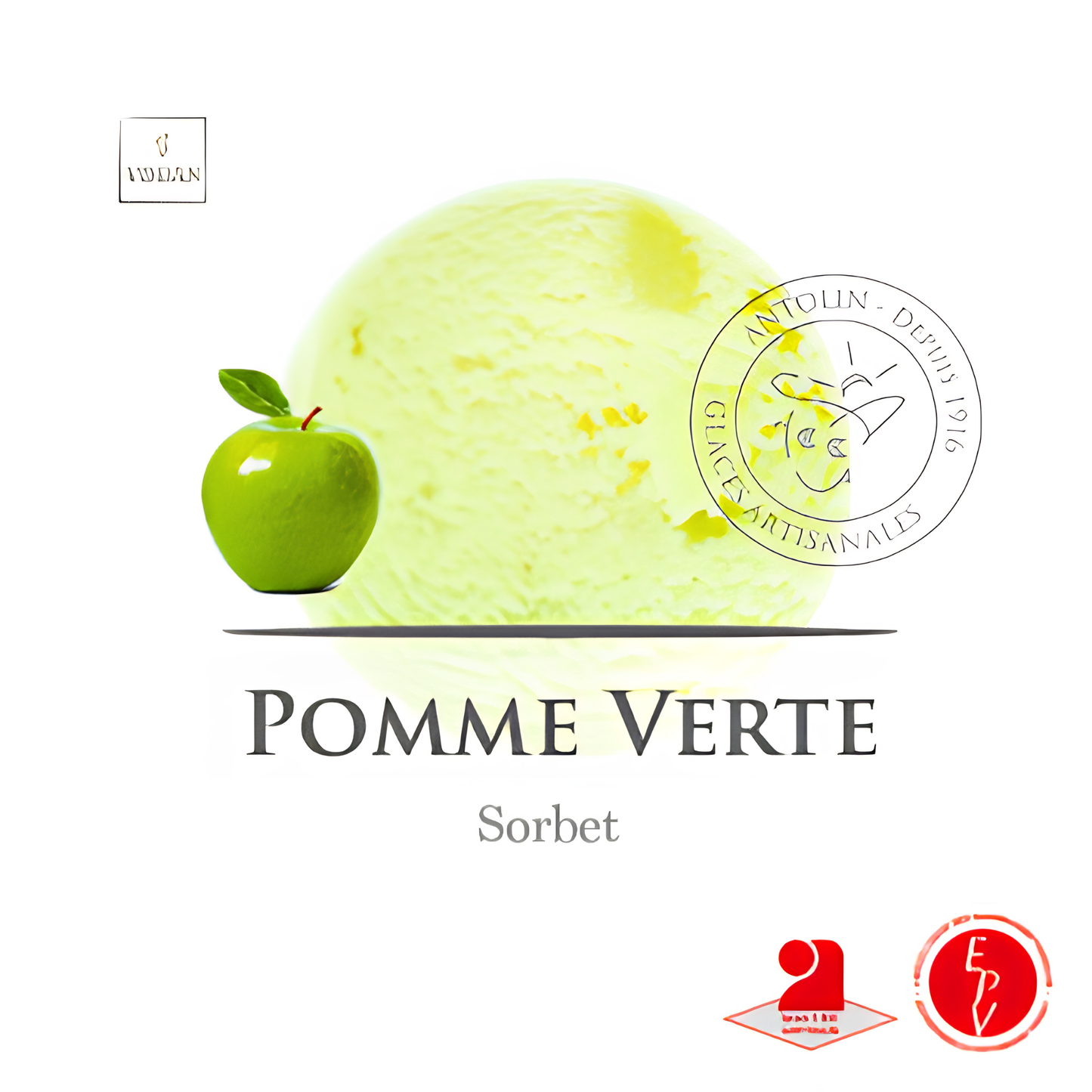 Sorbet Antolin saveur Pomme verte