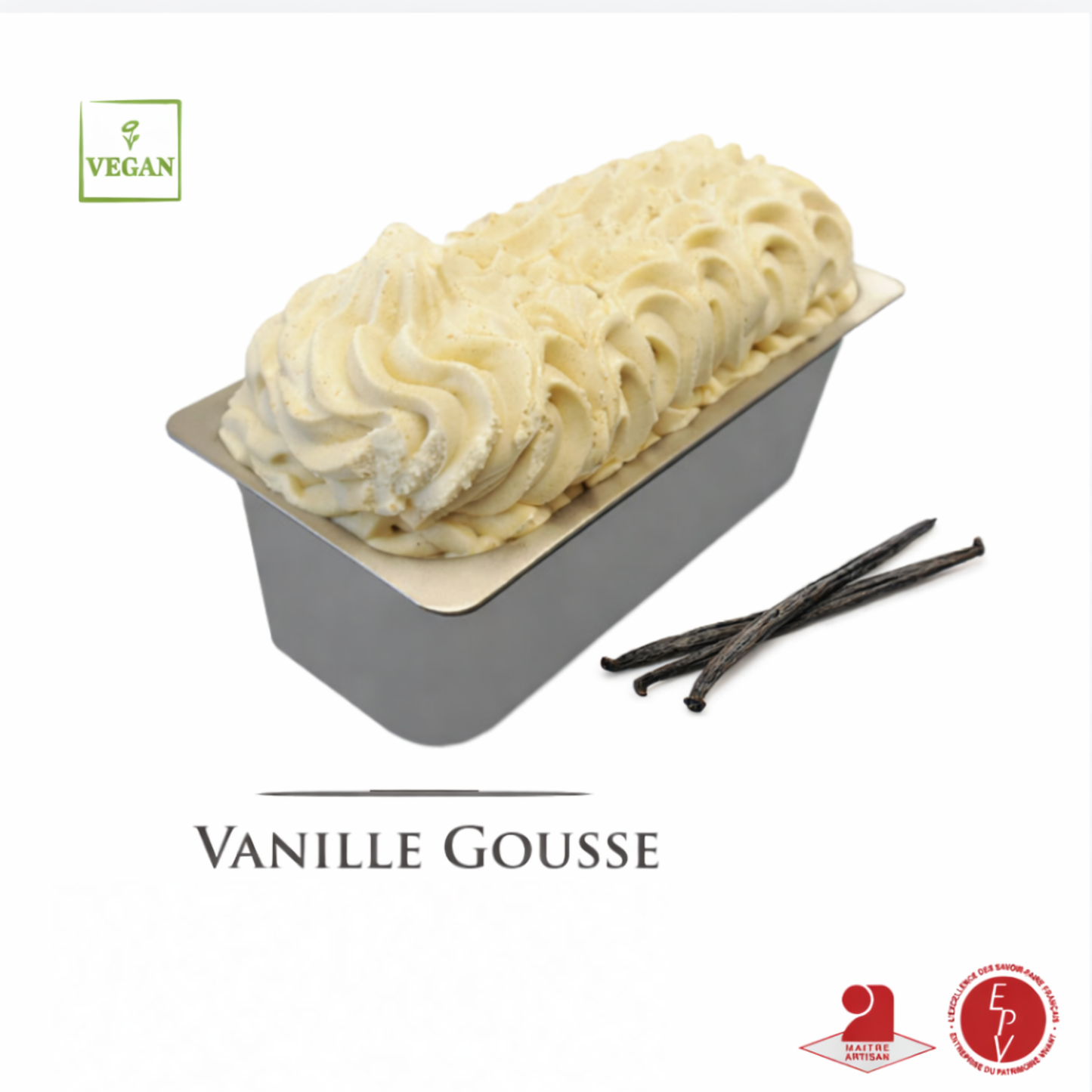 Crème glacée Antolin saveur Vanille délice