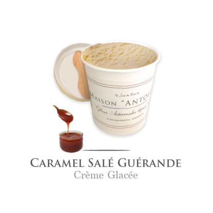 Crème glacé Antolin saveur Caramel
