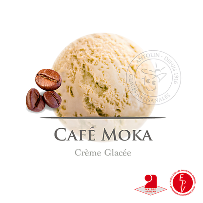 Crème glacé Antolin saveur Café moka