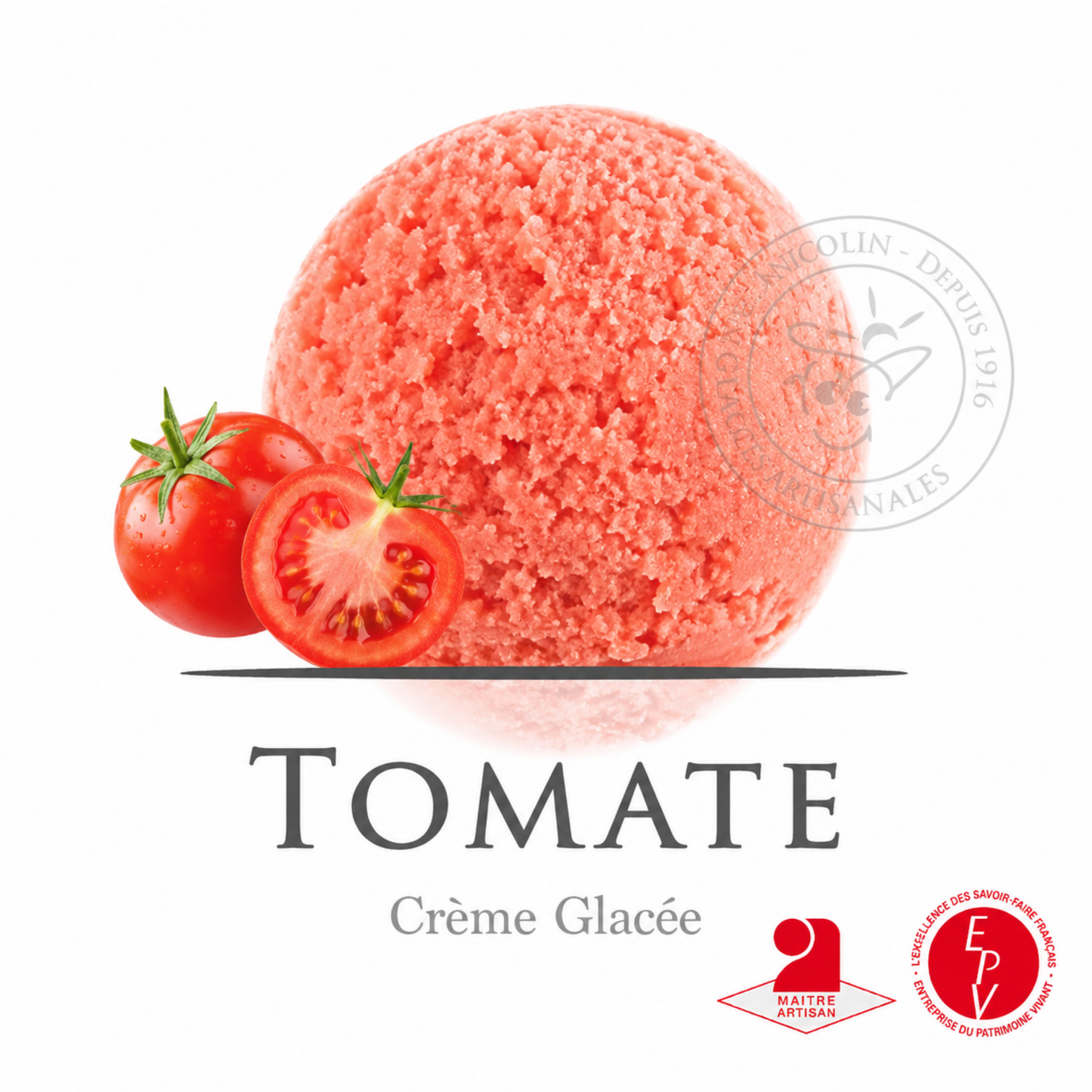 Sorbet Antolin saveur Tomate poivron et basilic