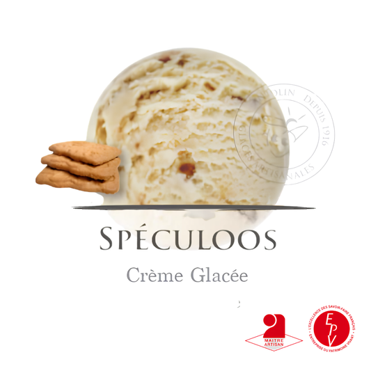 Crème glacée Antolin saveur Spéculoos