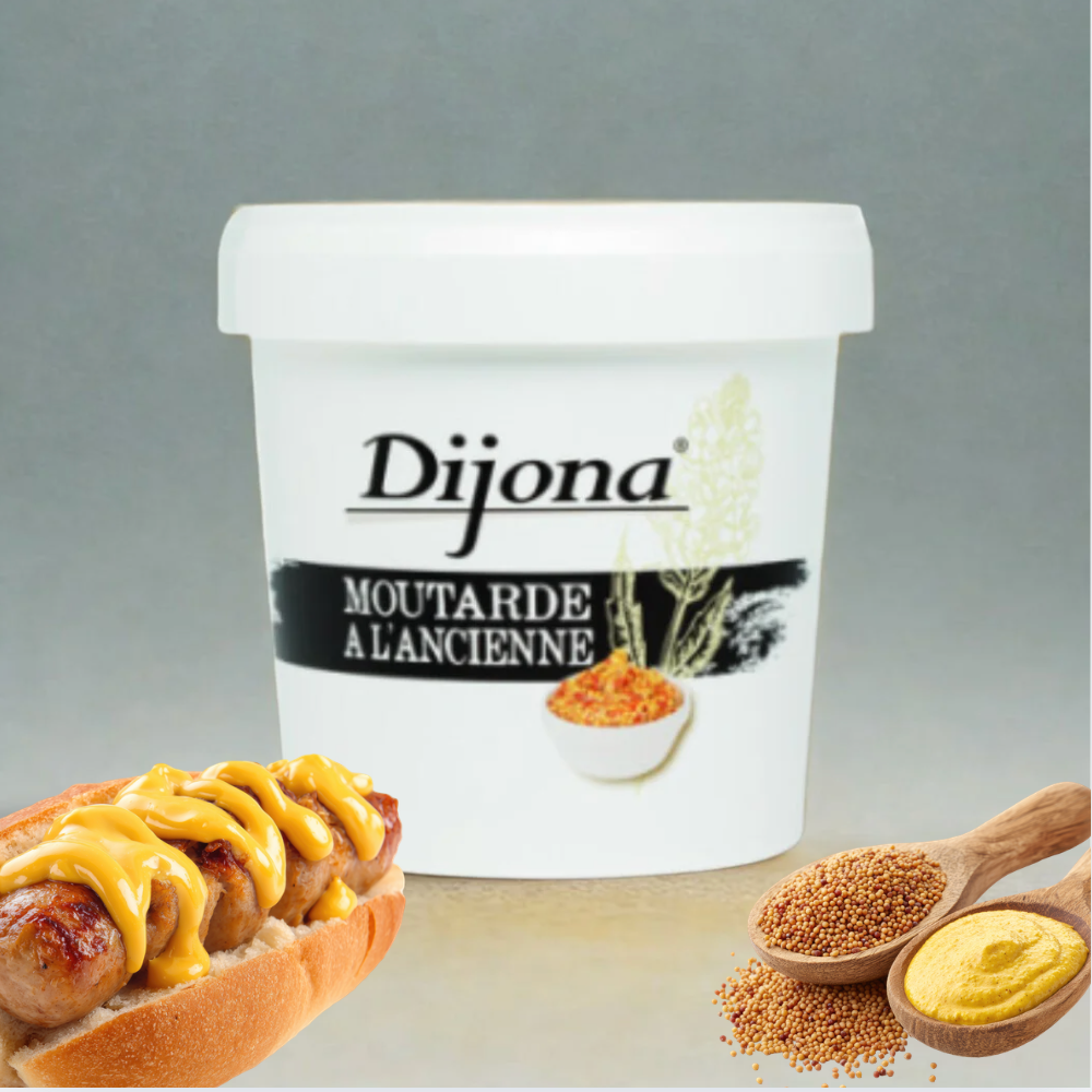 Moutarde à l'ancienne Dijona 1 KG