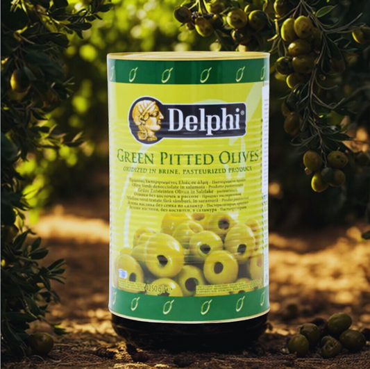 Olives vertes dénoyautées