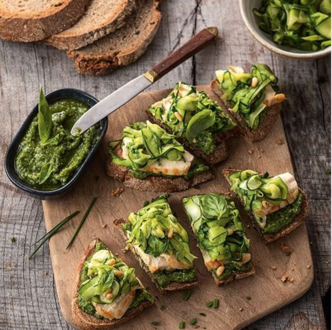 Sauce pesto basilic