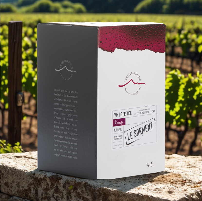 Vin Rouge "Le SARMENT"