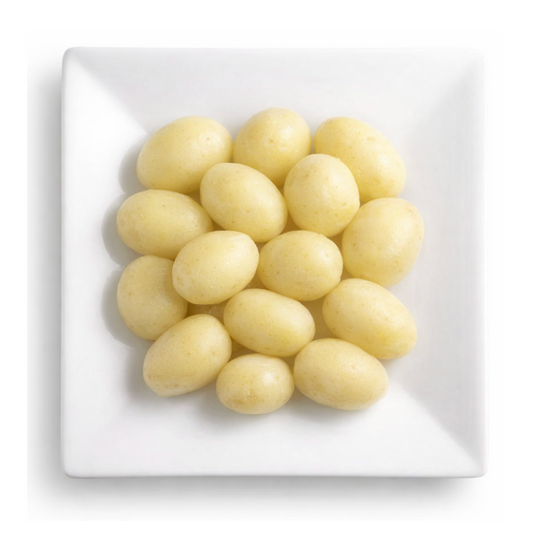 Pommes de terre sous vide rondes