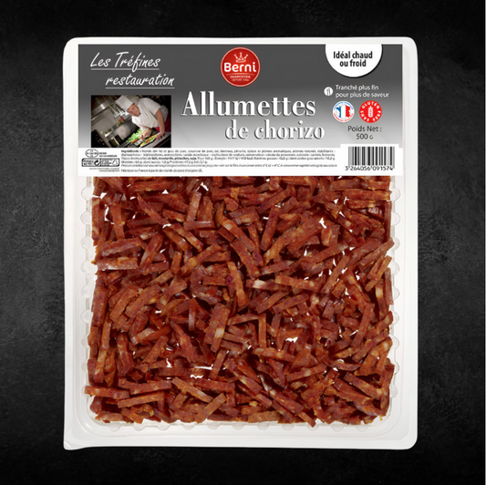 Chorizo en allumette