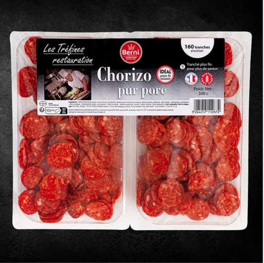 Chorizo pur porc petite rondelle