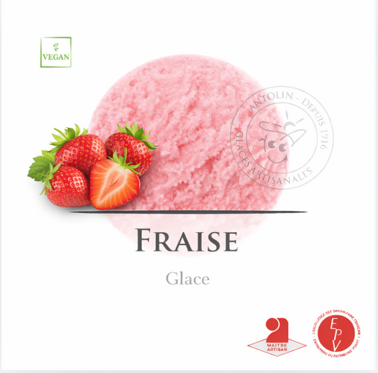 Sorbet Antolin saveur Fraise