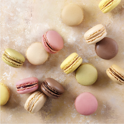 Assortiment de macarons surgelés