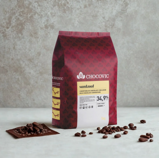 Chocolat de couverture Sankual au lait 34.9 %
