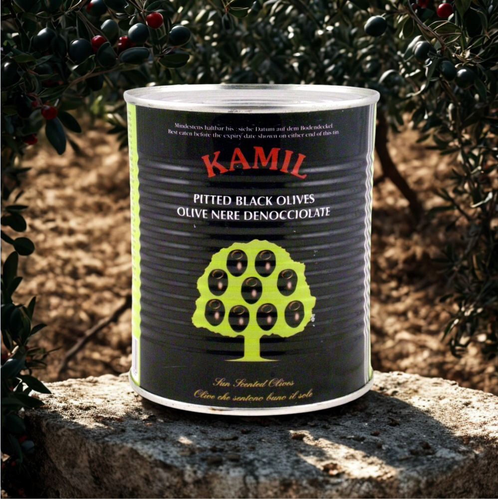 Olives noires dénoyautées