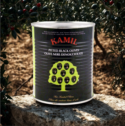 Olives noires dénoyautées