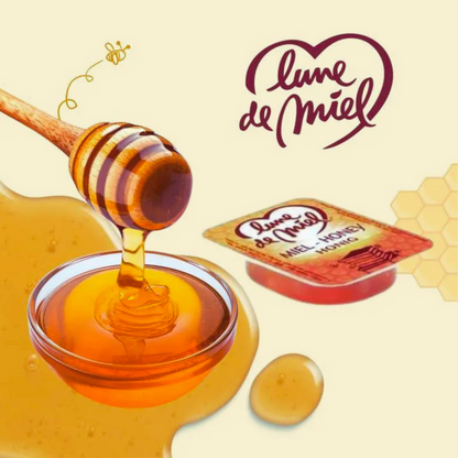 Miel de fleurs en coupelles