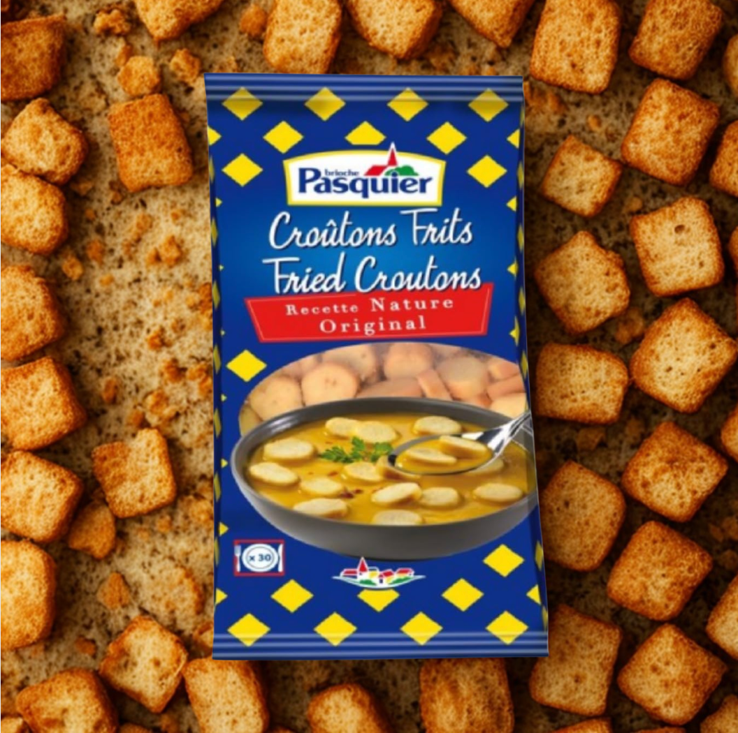 Croutons ronds frits nature