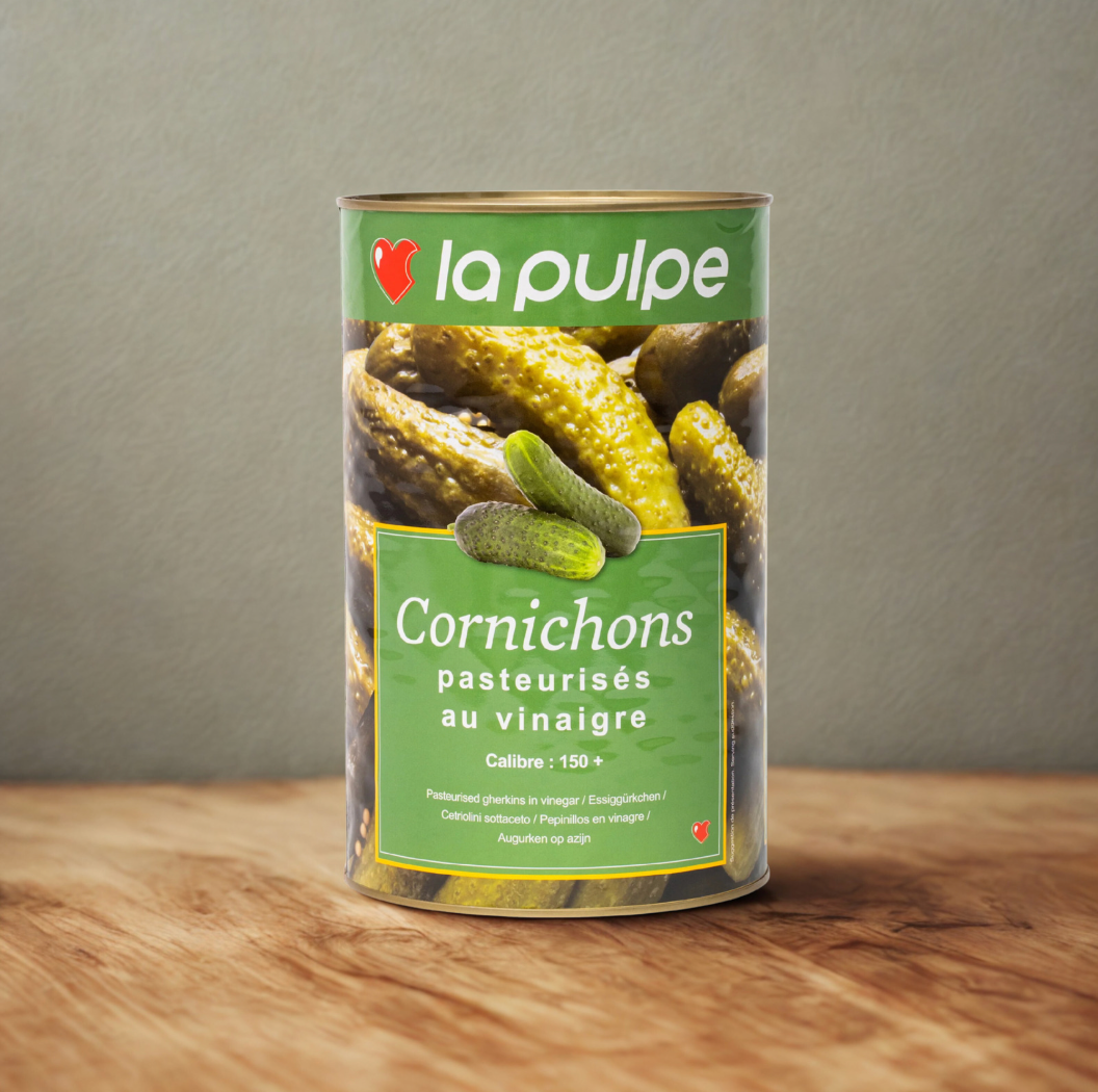 Cornichons pasteurisés au vinaigre 150+